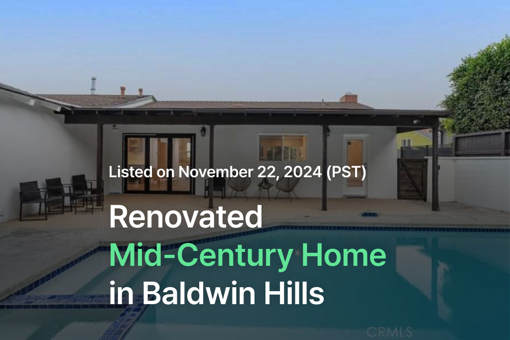 Mid-Century Home in Baldwin Hills