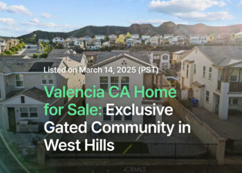 Valencia CA Home for Sale: Gated Community in West Hills