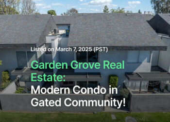 Garden Grove Real Estate: Modern Condo in Gated Community!