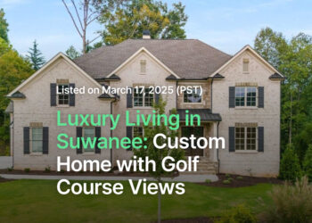Luxury home for sale in Suwanee in Suwanee