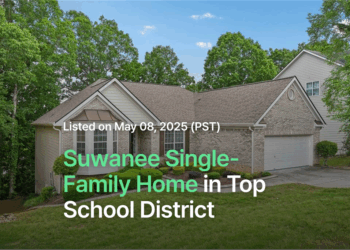 Suwanee Single-Family Home in Top School District