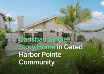 Carlsbad Single-Story Home in Gated Harbor Pointe Community