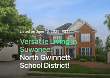 Versatile Living in Suwanee: North Gwinnett School District!