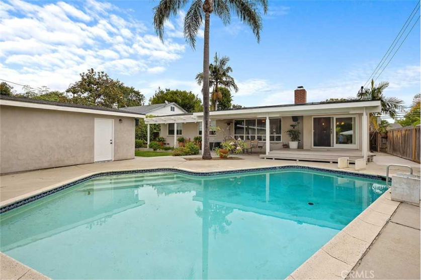 Fullerton single-family pool home
