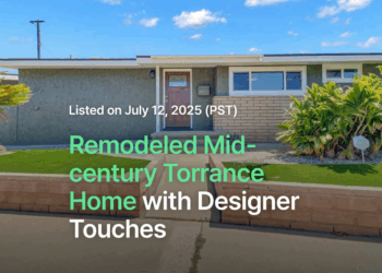 Remodeled Mid-century Torrance Home with Designer Touches