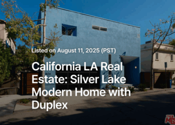 California LA Real Estate: Silver Lake Modern Home with Duplex