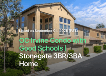 OC Irvine Condo with Good Schools | Stonegate 3BR/3BA Home
