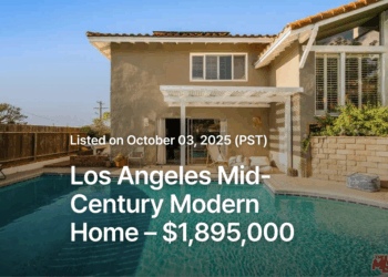 Los Angeles Mid-Century Modern Home – $1,895,000