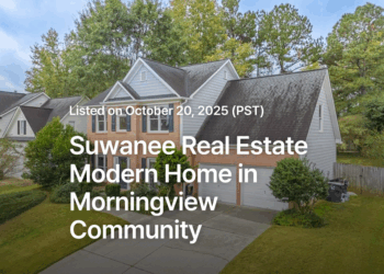 Suwanee Real Estate | Modern Home in Morningview Community