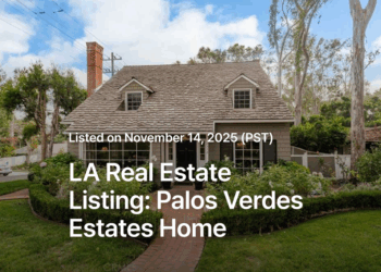 LA Real Estate Listing: Palos Verdes Estates Home