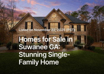 Homes for Sale in Suwanee GA: Stunning Single-Family Home