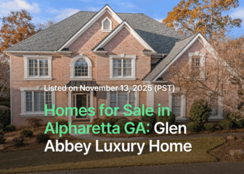 Homes for Sale in Alpharetta GA: Glen Abbey Luxury Home