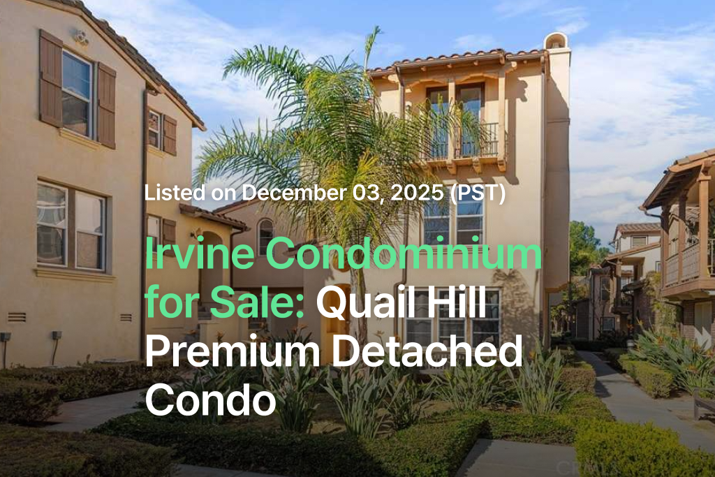 Irvine Condominium for sale