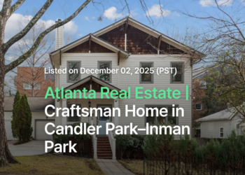Atlanta Real Estate | Craftsman Home in Candler Park–Inman Park