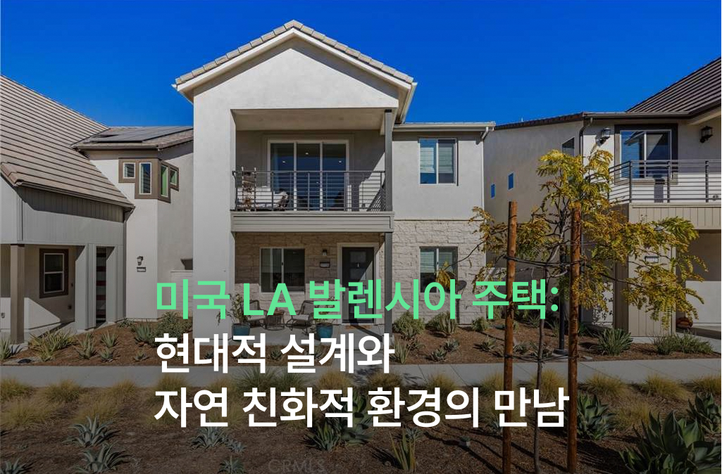 미국 LA 발렌시아 주택