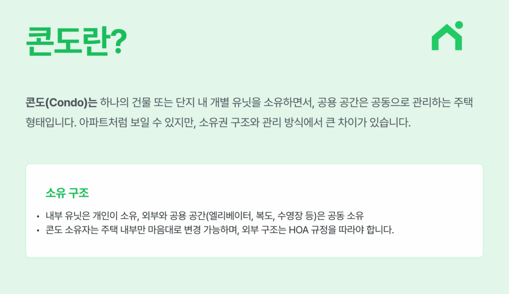 미국 콘도