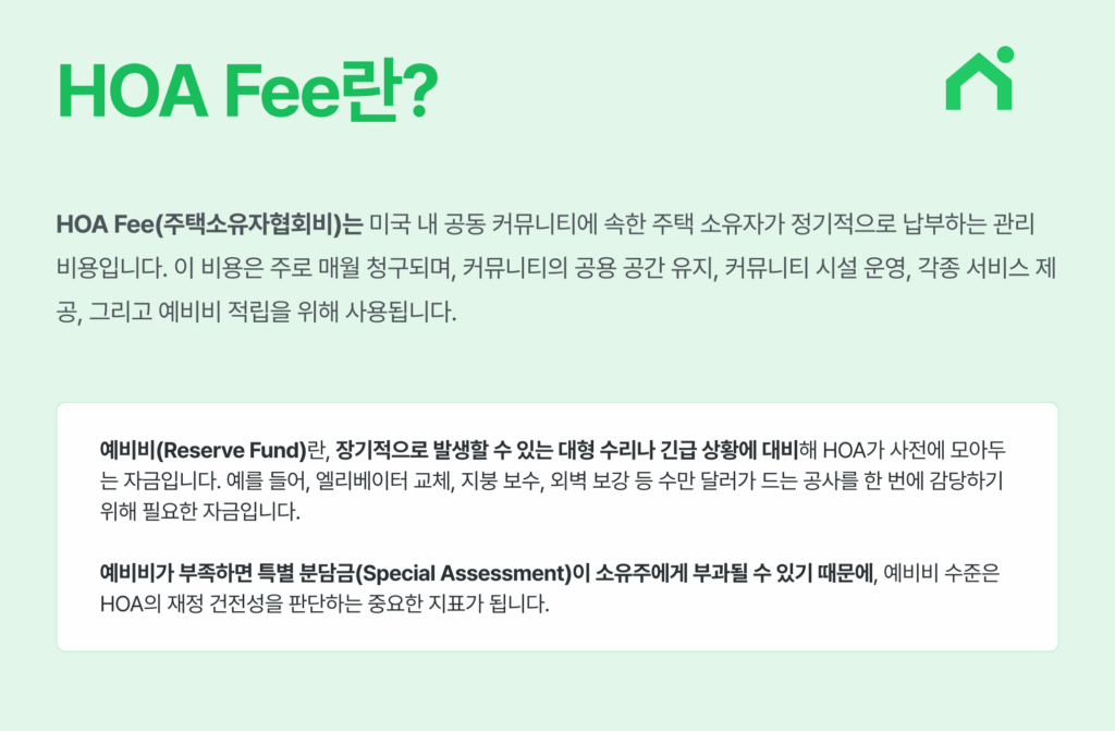 HOA Fee
