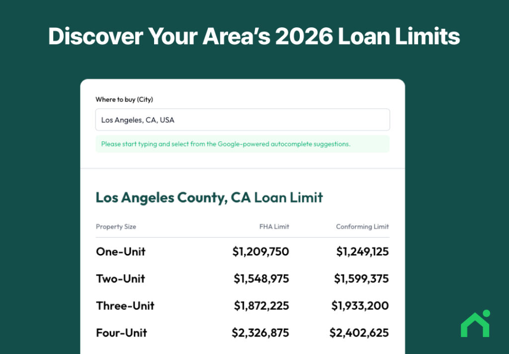 2026 Conforming Loan(컨포밍 론) Limit_LA